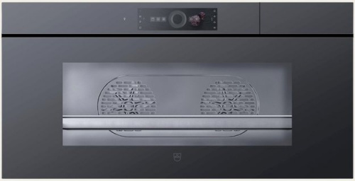 Встраиваемая пароварка V-ZUG CombiSteamer V6000 45L Grand AutoDoor CS6T-23046 черное стекло