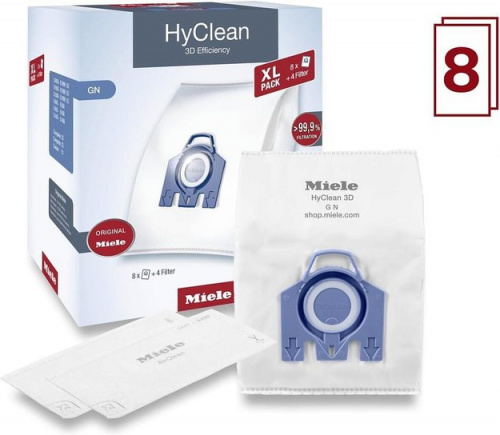 Набор мешков-пылесборников Miele GN XL HyClean 3D