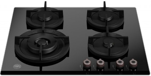Газовая варочная панель Bertazzoni P604LPROGNE Газовая варочная панель Bertazzoni P604LPROGNE